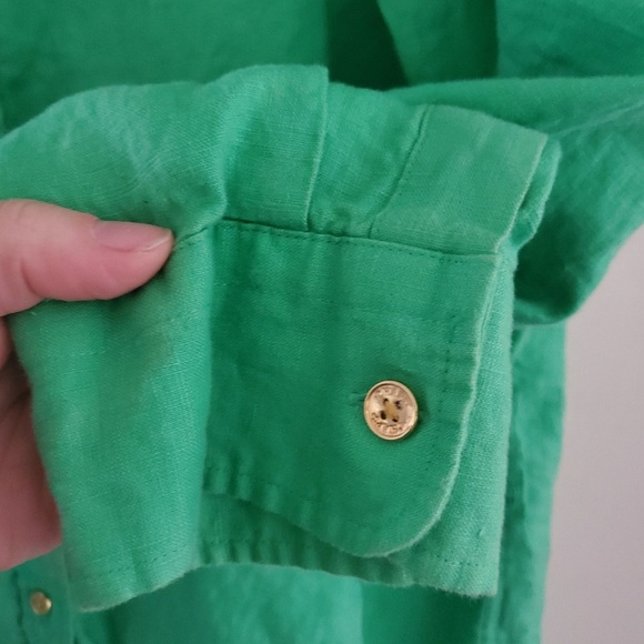 Linen Button-down Shirt - Picture 5 of 6